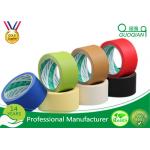 Crepe Paper Colored Masking Tape With High Temperature Silicone for sale