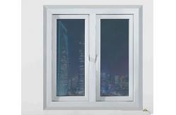 China 
White upvc casement window hurricane resistant windows with  fiberglass mosquito mesh supplier