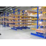 Adjustable Layers Structural Cantilever Rack Cold Rolled Steel For Pipe Storage for sale