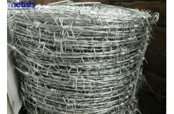 China Electro Galvanized Double Strand BWG12x12 4 barbed concertina wire For Expressways supplier