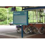 Outdoor Programmable P10 Bus LED Display Environmental Monitoring For Bus Station for sale