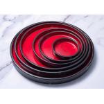 Impact Resistance Straight Ceramic Dinner Plate Microwave Safe
