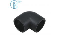 China Customized HDPE Socket Fusion Fittings 90 Degree Elbow PE100 PN16 SDR11 supplier