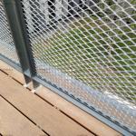 Galvanized Expanded Metal Security Fence Fireproof