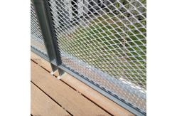 China Galvanized Expanded Metal Security Fence Fireproof supplier