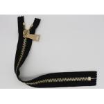Giant 30# Metal Teeth Extra Long Zippers , Fashion Trousers Extra Heavy Duty Zippers Trousers for sale
