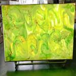 Backlit Lighting Translucent Natural Stone Big Marble Slab Luxury Beautiful