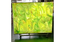China Backlit Lighting Translucent Natural Stone Big Marble Slab Luxury Beautiful supplier