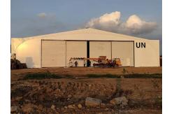 China Customized Steel Structure Hangar For Specific Wind Pressure And Snow Load supplier