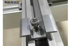 China Mid Clamp Solar Roof Mounting Kits Custom Aluminum Extrusions With Cutting / Drilling supplier