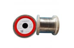 China Pure Nickel Flat Wire Vacuum Melting Processing 0.1 X 1.2 Mm supplier