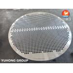 Forged EN10222-4 P280GH / 1.0426 Carbon Steel Tubesheet for Heat Exchanger for sale
