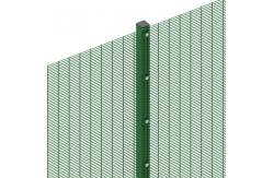 China Green Clearvu Anti Climb Mesh Panels High Security Galvanized 358 Iron Garden supplier