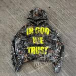 OEM Service Custom Pullover Hoodie Full All Over Camouflage Print French Terry Hoodie for sale