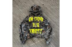 China OEM Service Custom Pullover Hoodie Full All Over Camouflage Print French Terry Hoodie supplier