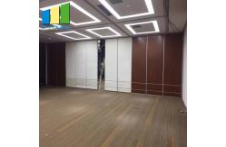 China Contract Range 22.5 Mm Sliding Partition Walls / Movable Partition Wall Systems supplier