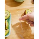 Individually Plastic Bag Wrapper Bamboo Tooth Picks For Fruit Salad for sale