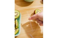 China Individually Plastic Bag Wrapper Bamboo Tooth Picks For Fruit Salad supplier