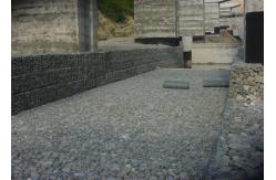 China Zn Al 10% Welded Gabion Box Galfan Coated Wire For Flood Protection supplier