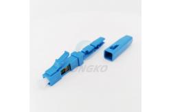 China FTTX FTTH Fiber Quick Connector Communication Network Single Mode LC / UPC supplier