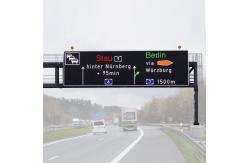 China 12V 24V DC VMS Traffic Signs Digital Board Road Control system supplier