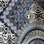 Printed Knitting Stretch Jersey Fabric 155cm Width 310gsm Soft And Good Spandex for sale