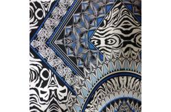China Printed Knitting Stretch Jersey Fabric 155cm Width 310gsm Soft And Good Spandex supplier