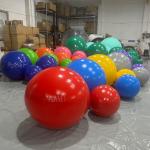 Custom Colorful PVC Inflatable Beach Ball For Party Event for sale