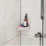 Wall Mounted Bathroom Corner Rack Household Shower Caddy Storage Modern for sale