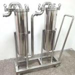 Highly Efficient Stainless Steel Bag Filter Housing Filter Type Bag 2x3mm Wire Size for sale