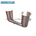 DIN 82607:1995-1 Stainless Steel Double Bitt Bollard Ship Towing Equipment for sale