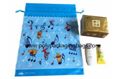 China Cartoon Plastic Drawstring Storage Bag for Towel Underwear Sock supplier