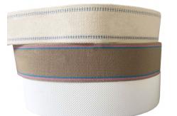 China Customized 50mm Folding Machine Flatwork Ironer Belts With Stronger Elastic supplier