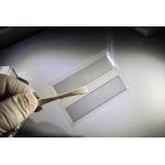 Customized SIC Silicon Carbide Wafer Single Crystal Window Piece 60 X 10 X 0.5mm for sale