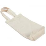 2021 Low price 1 bottle   jute wine carrier bag high quality  customized canvas wine bag  reusable gift carry  case for sale
