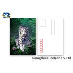 0.6mm PET 3D Postcard Animation Picture CMYK Printing Tiget Pattern Tear - Proof