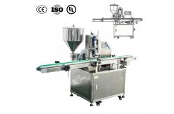 China Intelligent Servo Piston Filler Food Grade Volumetric Piston Filling Machine 2000W supplier