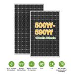 500W Shingled PV Solar Panel Mono Perc Half Cut OEM for sale