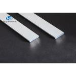 6063 Aluminium Flat Profile 5mm Extruded Rectangular 160Mpa Tensile