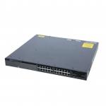 Cisco C3650 series 24 ports layer 3 gigabit management switch WS-C3650-24TS-S for sale