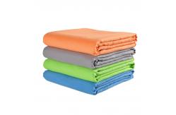 China Custom Recycled Quick Dry Microfiber Suede Towel For Summer supplier