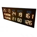 AFL And Netball Sport Led Electronic Scoreboard Wire Controller Box With Cable for sale