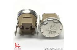 China Bottom Mounting KSD301 Thermal Switch 16A 250V Industrial Tetrastyle Thermostat PPS Case supplier
