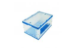China 650*440*360 mm Plastic Collapsible Totes Length Sides Opening Collection supplier