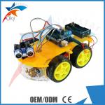 4WD DIY Bluetooth Multi Function Smart Intelligent Robot Tracking Obstacle Avoidance Car Kit
