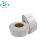 Glossy Laminated Waterproof Linerless Labels Without Base Paper