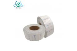 China Glossy Laminated Waterproof Linerless Labels Without Base Paper supplier