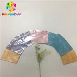Customize Print Foil Pouch Packaging Heat Seal Mask Pouch With Bottom Filling for sale