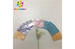 China Customize Print Foil Pouch Packaging Heat Seal Mask Pouch With Bottom Filling supplier
