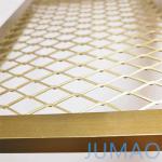 Champagne Gold Architectural Expanded Metal Copper Mesh